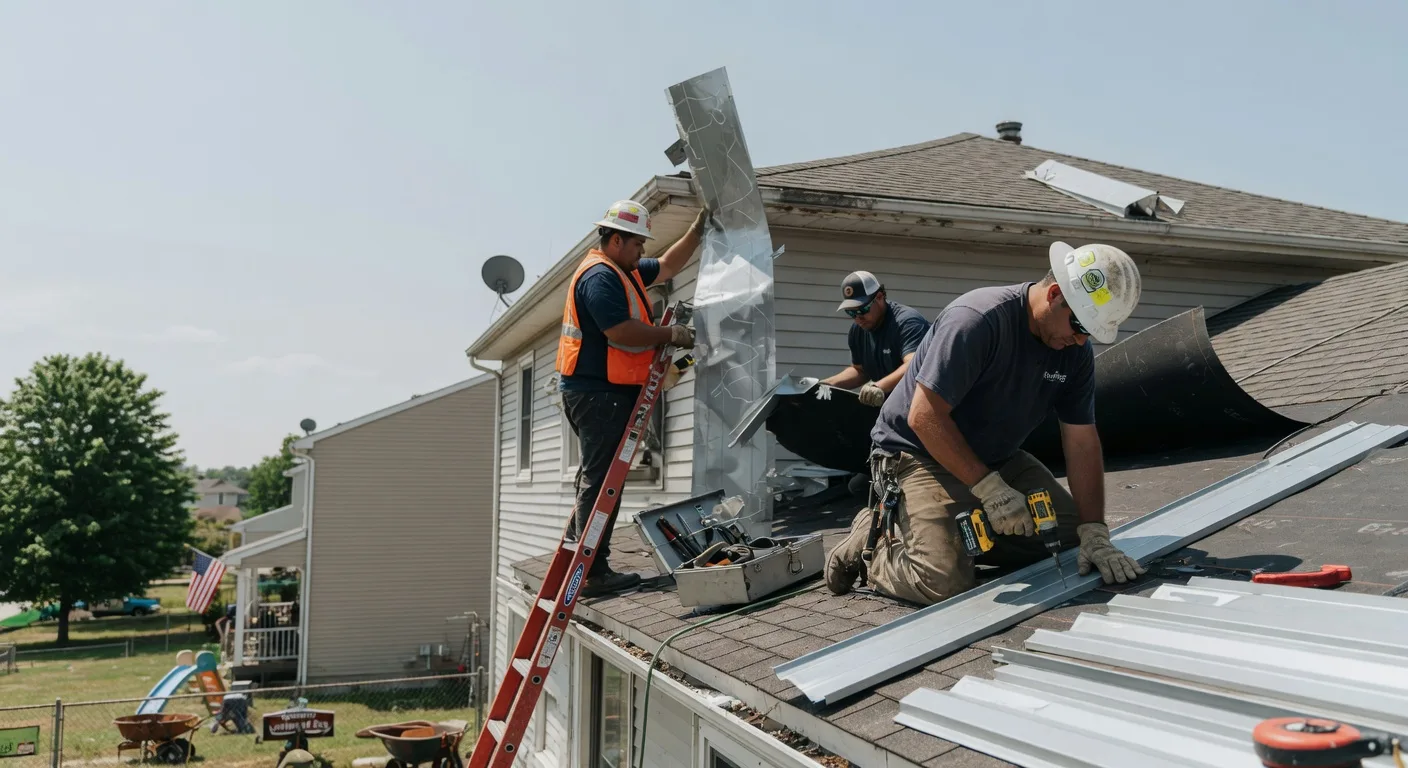 Metal Roof Repair in Elmer City, WA